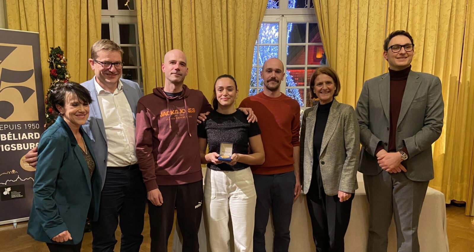 Eva Lacheray médaille de la Ville de Montbéliard