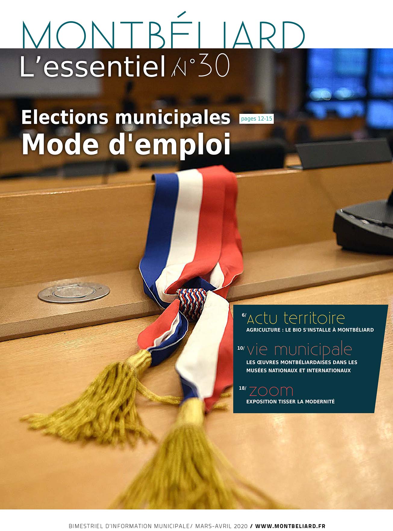 Montbéliard L'essentiel n°30 - mars avril 2020