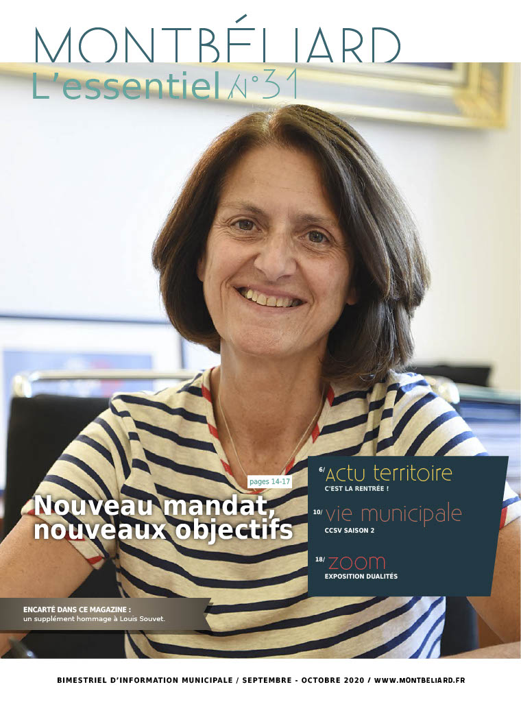 Montbéliard L'essentiel n°31 Septembre - Octobre 2020