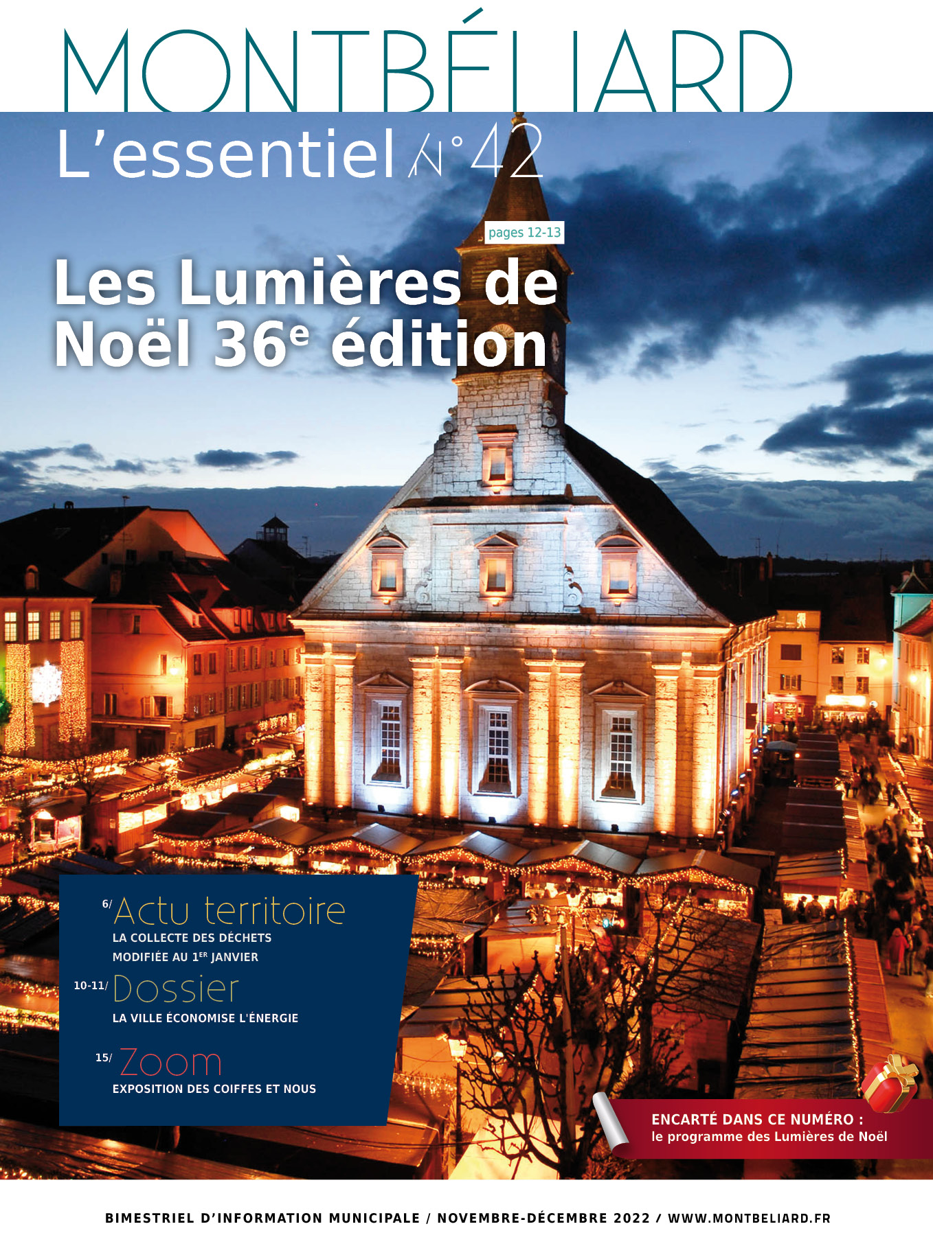 Montbéliard L'essentiel n°42 - novembre décembre 2022