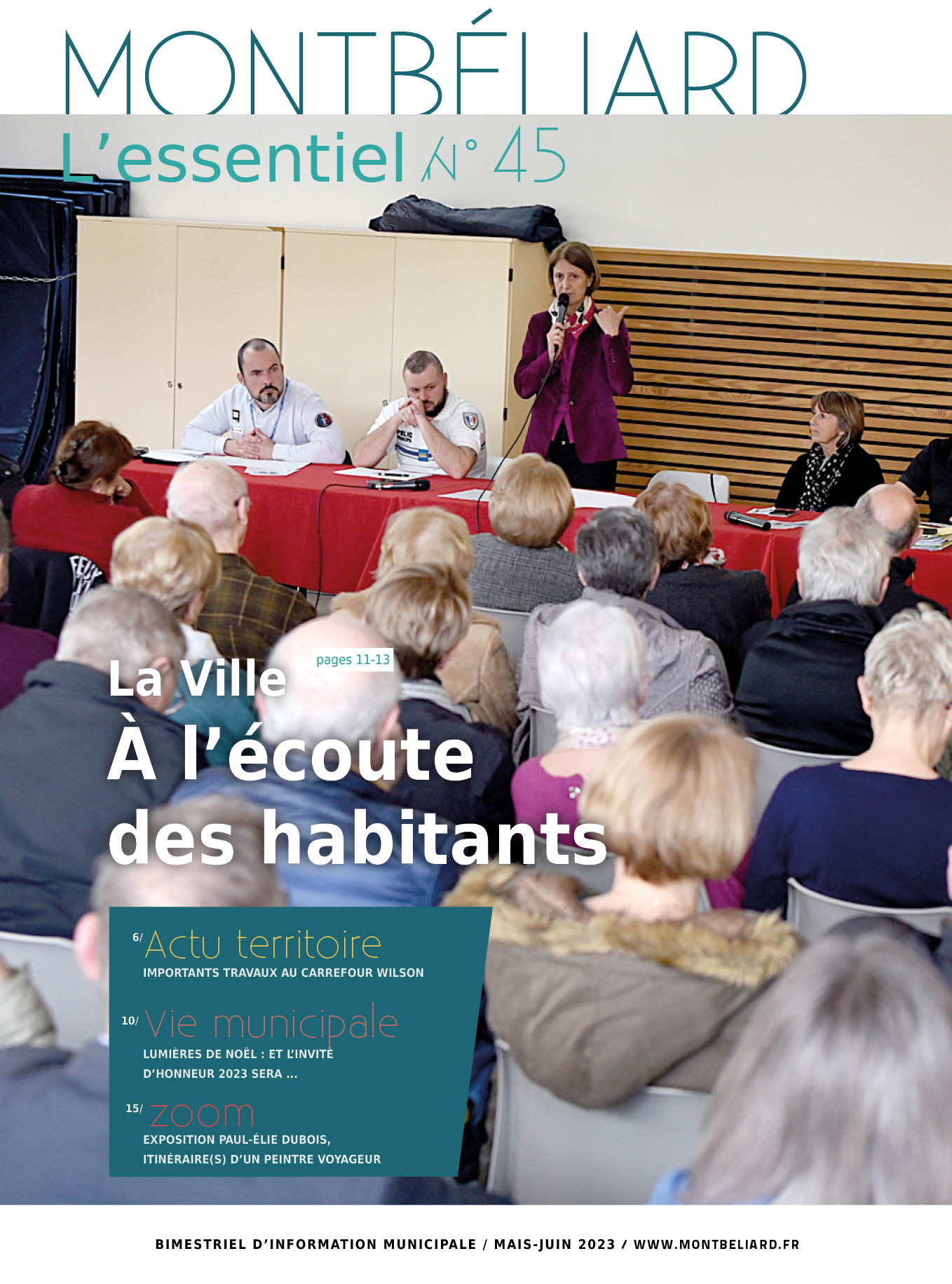 Montbéliard L'essentiel n°45 - mai juin 2023