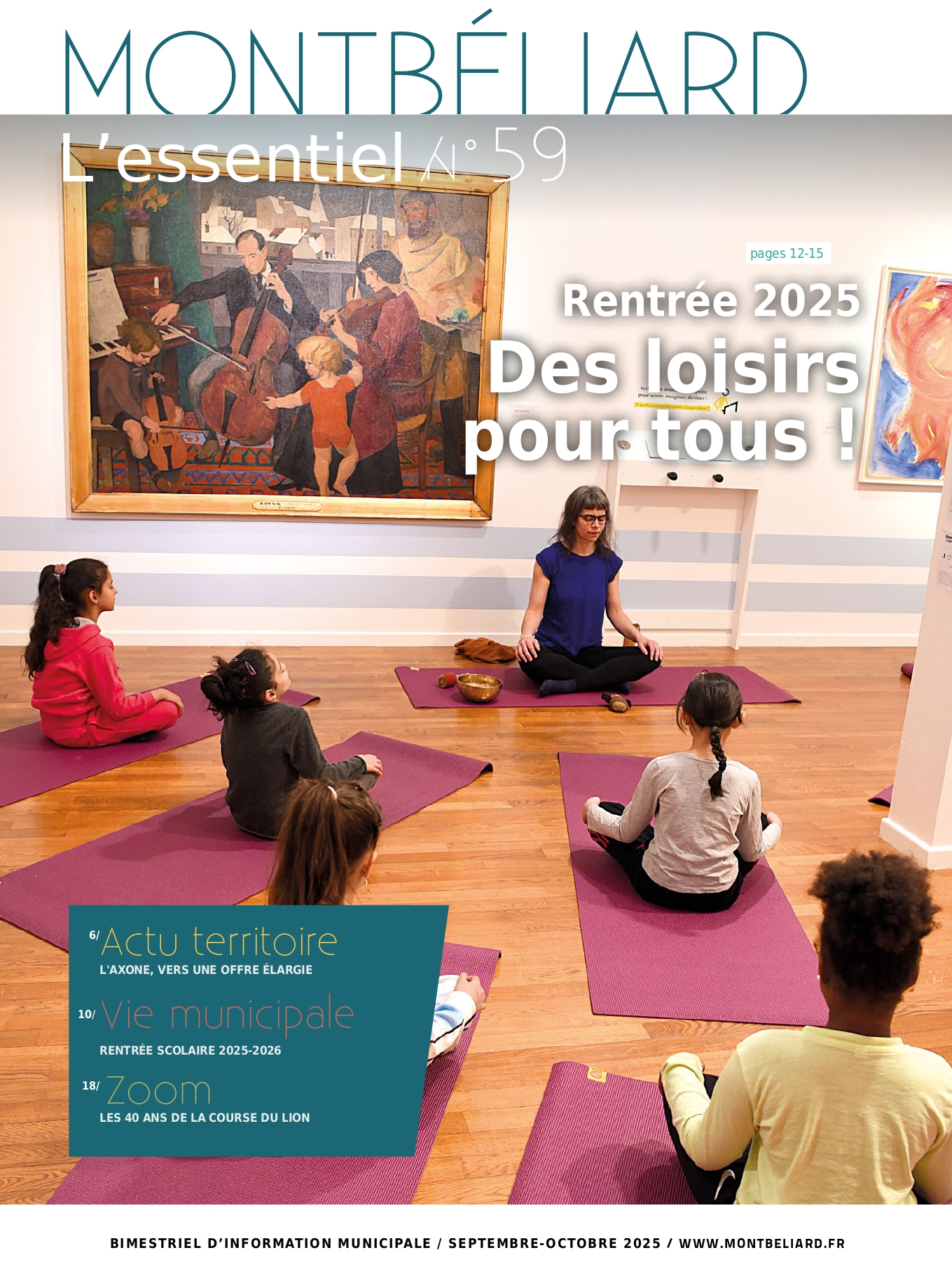 Montbéliard L'essentiel n°59 - septembre octobre 2025