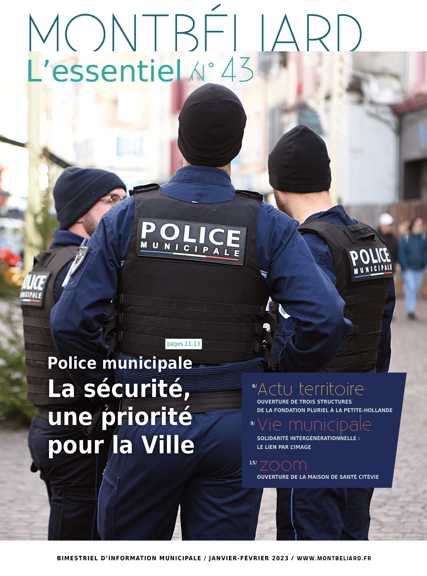 Montbéliard L'essentiel n°43 - janvier février 2023